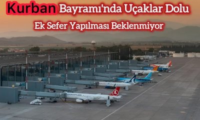 Kurban Bayramı Nedeniyle Tüm Uçak Firmalarının Ucak Seferleri Doldu.