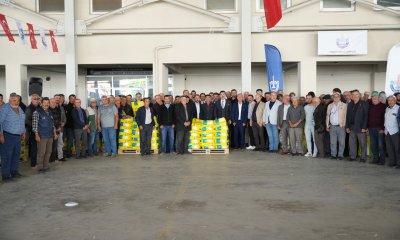 Yenişehir Belediyesi'nden çiftçiye tarihi destek...